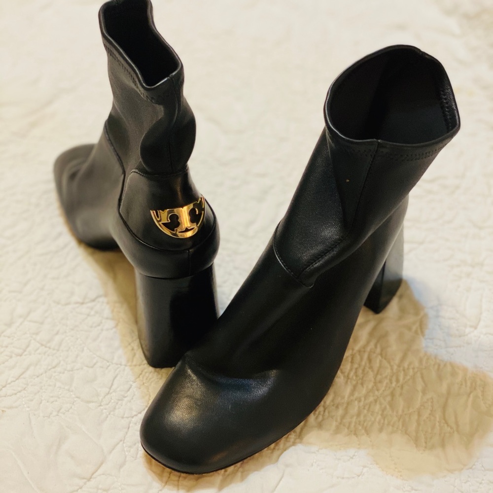 Tory Burch Black Ankle Boots